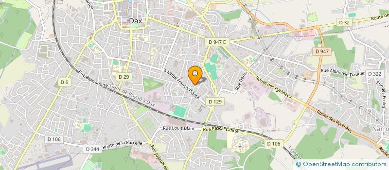 localisation de l'entreprise SOLIDARITE ESPOIR MAROC à DAX