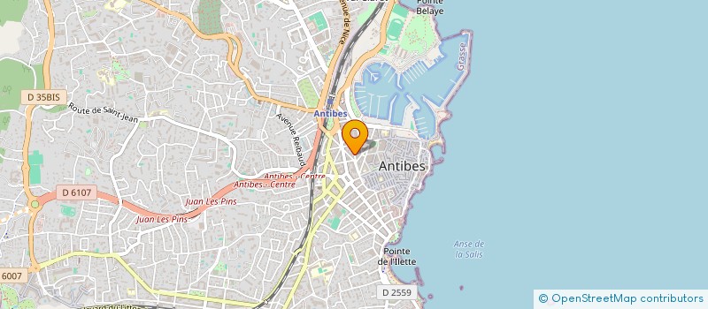 localisation de l'entreprise SOLIDARITE ET AIDE AUX MALADES DE L ALCOOL à ANTIBES