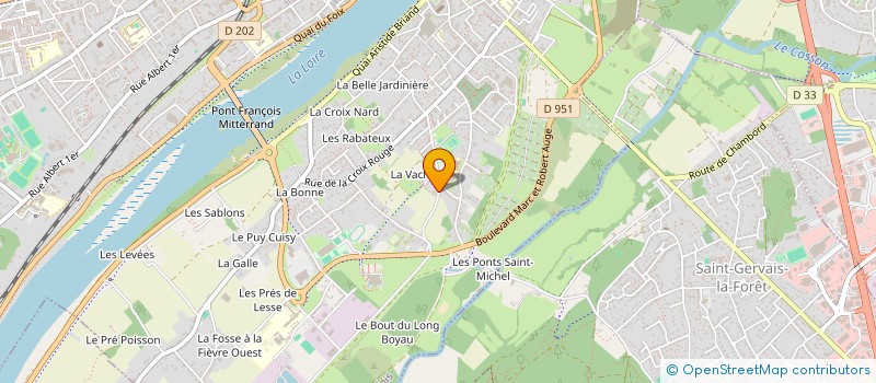 localisation de l'entreprise SOLIDARITE ET COUP DE POUCE (SCDP) à BLOIS