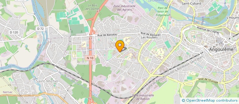 localisation de l'entreprise SOLIDARITE ET ENTRAIDE AEDR à ANGOULEME