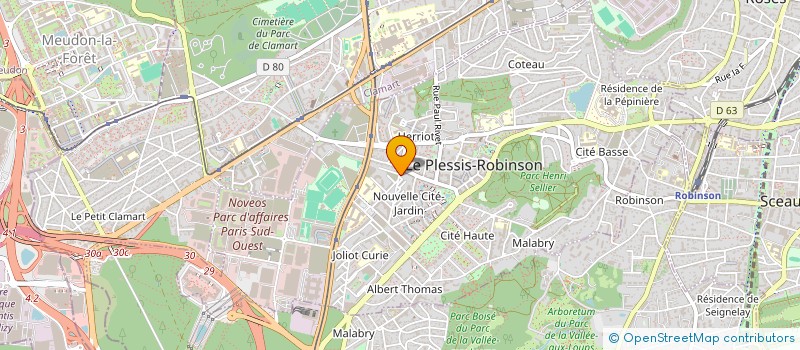 localisation de l'entreprise SOLIDARITE ET ESPERANCE POUR LE CONTINENT AFRICAIN à LE PLESSIS-ROBINSON