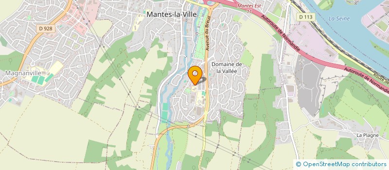 localisation de l'entreprise SOLIDARITE ET JALONS POUR LE TRAVAIL  MANTES-LA-VILLE