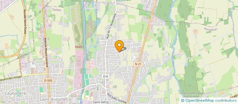 localisation de l'entreprise SOLIDARITE ET PERMACULTURE INTERNATIONALE  ORLEIX