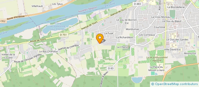 localisation de l'entreprise SOLIDARITE ET SOURIRES D'ENFANTS à AMBOISE
