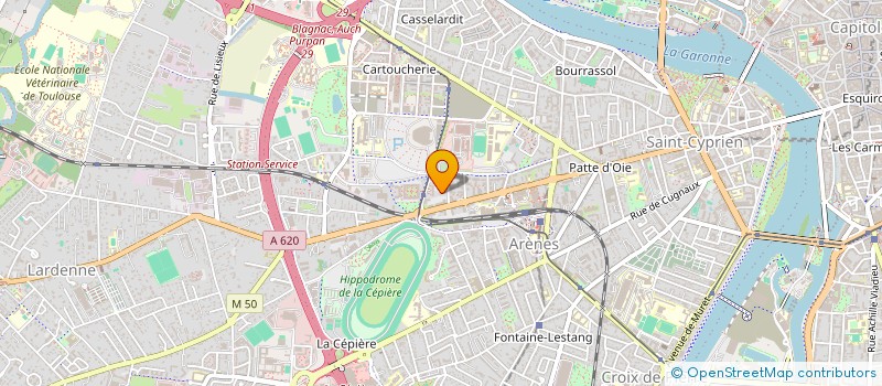 localisation de l'entreprise SOLIDARITE FAMILIALE à TOULOUSE