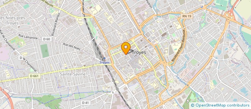 localisation de l'entreprise SOLIDARITE FEMMES à TROYES