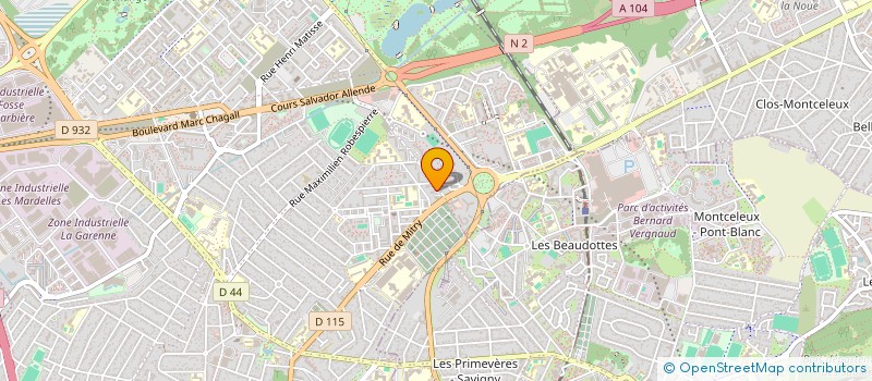 localisation de l'entreprise SOLIDARITE FRANCO - COMORIENNE POUR LA VILLE DE FOMBONI à AULNAY-SOUS-BOIS