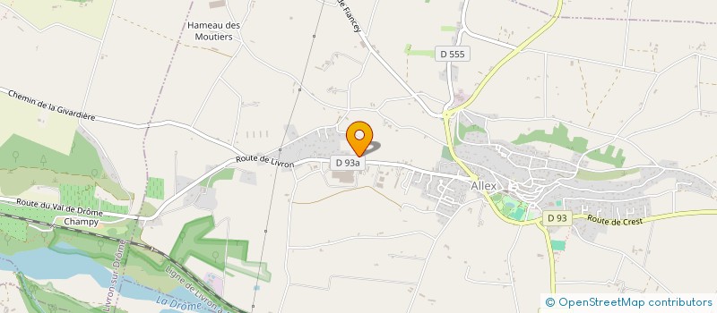 localisation de l'entreprise SOLIDARITE HABITATS  EURRE