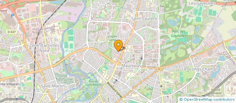 localisation de l'entreprise SOLIDARITE ILLETTRISME LECTURE ECRITURE POUR ADULTES  RENNES