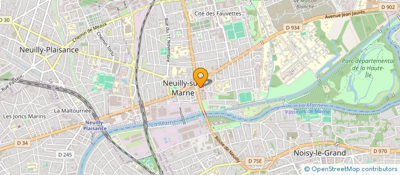 localisation de l'entreprise SOLIDARITE INFORMATIQUE POUR TOUS à NEUILLY-SUR-MARNE