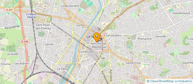 localisation de l'entreprise SOLIDARITE INTER ASSOCIATIVE SARTHE à LE MANS
