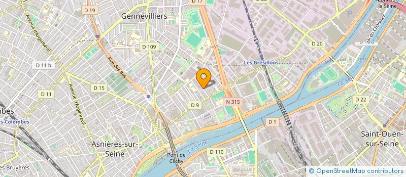 localisation de l'entreprise SOLIDARITE INTERNATIONALE DES ARTISANS à GENNEVILLIERS