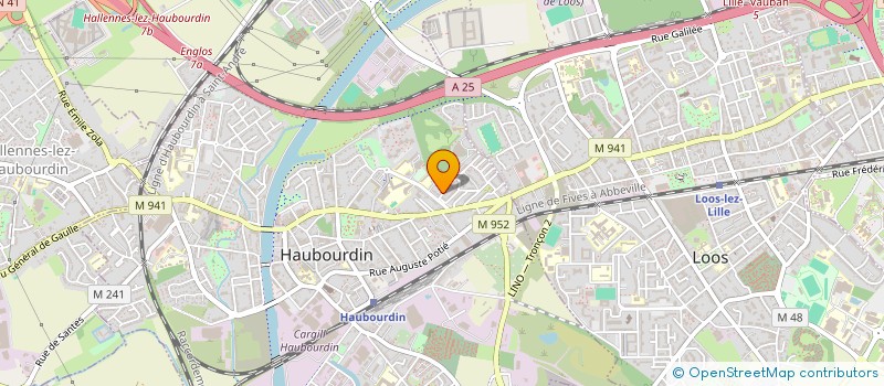 localisation de l'entreprise SOLIDARITE INTERNATIONALE POUR LA CENTRAFRIQUE  SEQUEDIN