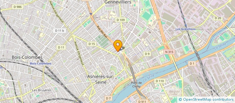localisation de l'entreprise SOLIDARITE JEUNES ETRANGERS 92 à BOIS-COLOMBES
