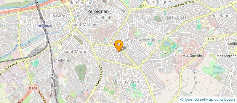 localisation de l'entreprise SOLIDARITE JEUNESSE à PERPIGNAN