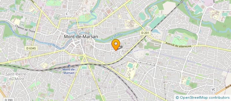 localisation de l'entreprise SOLIDARITE LANDES MIGRANTS à MONT-DE-MARSAN