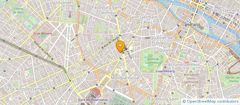 localisation de l'entreprise SOLIDARITE LIBAN DEVELOPPEMENT à PARIS