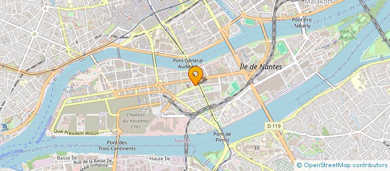 localisation de l'entreprise SOLIDARITE LOIRE ATLANTIQUE CAMEROUN 44 à NANTES