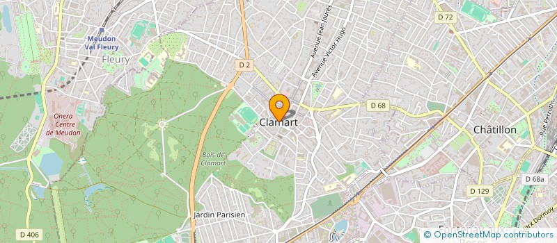 localisation de l'entreprise SOLIDARITE LOISIRS DE CLAMART à CLAMART