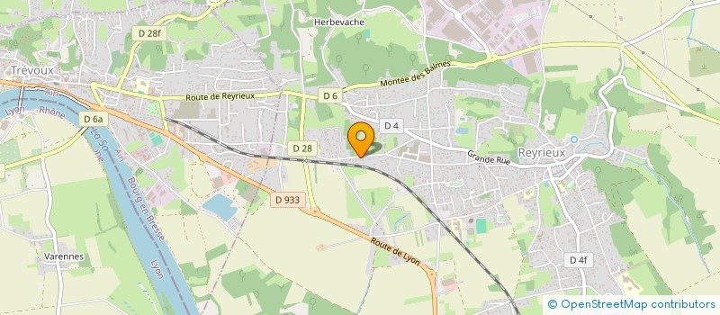 localisation de l'entreprise SOLIDARITE MADA à REYRIEUX