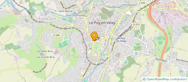 localisation de l'entreprise SOLIDARITE MADAGASCAR/RHONE-ALPES - AUVERGNE à LE PUY-EN-VELAY
