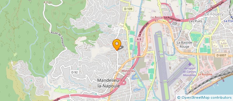 localisation de l'entreprise SOLIDARITE MANDELIEU à MANDELIEU-LA-NAPOULE