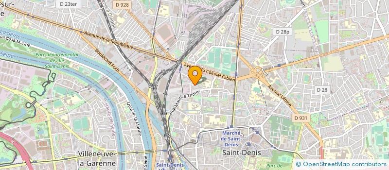 localisation de l'entreprise SOLIDARITE MEDICALE à SAINT-DENIS