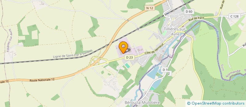 localisation de l'entreprise SOLIDARITE MEFOU ET AFAMBA à TILLIERES-SUR-AVRE