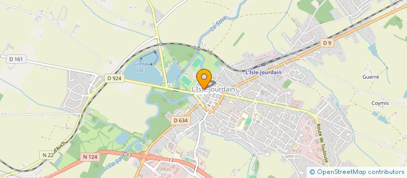 localisation de l'entreprise SOLIDARITE MIGRANT(E)S PORTES DE GASCOGNE à L'ISLE-JOURDAIN