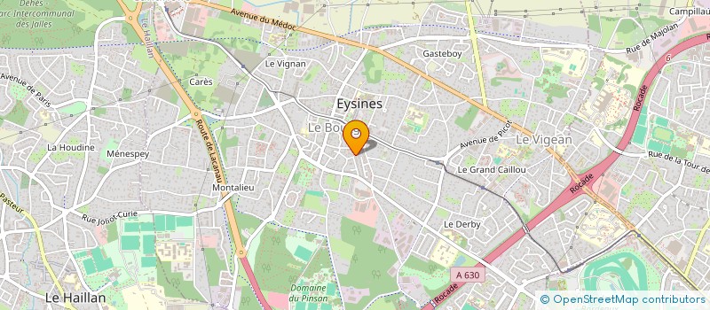 localisation de l'entreprise SOLIDARITE MIGRANTS EYSINES à EYSINES