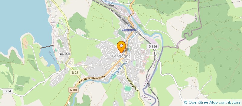 localisation de l'entreprise SOLIDARITE MIGRANTS LANGOGNE à LANGOGNE