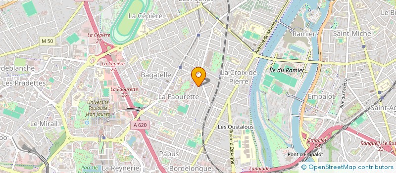 localisation de l'entreprise SOLIDARITE MIGRANTS REFUGIES D'OCCITANIE (SOL MI RE DO) à TOULOUSE