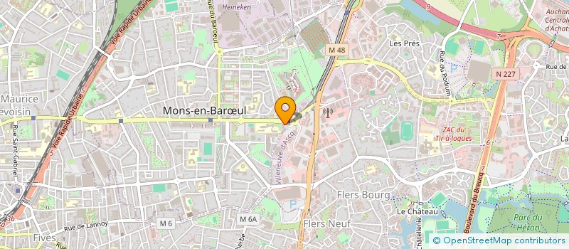 localisation de l'entreprise SOLIDARITE MONSOISE FRANCE - BENIN POUR L' AFRIQUE  MONS-EN-BARUL