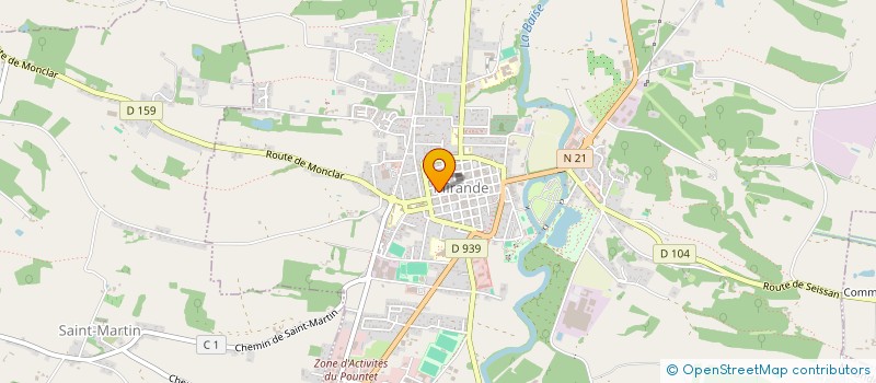 localisation de l'entreprise SOLIDARITE NATURE ENVIRONNEMENT  MIRANDE