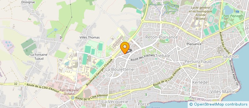 localisation de l'entreprise SOLIDARITE OBSEQUES à SAINT-NAZAIRE