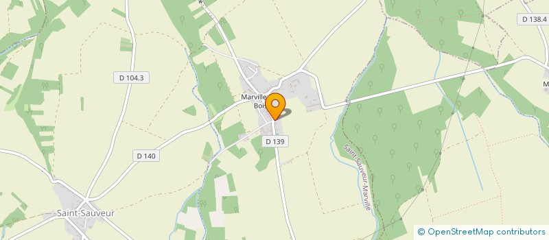localisation de l'entreprise SOLIDARITE ORPHELINS CEEAC (SOC) à SAINT-SAUVEUR-MARVILLE