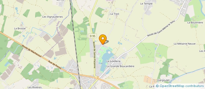 localisation de l'entreprise SOLIDARITE PARTAGE  MACHECOUL-SAINT-MEME