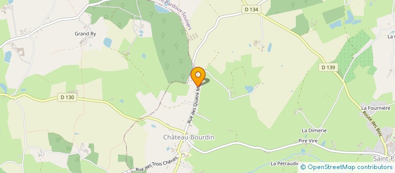 localisation de l'entreprise SOLIDARITE, PARTAGE, AMITIE (SOLIPAAM) à SAINT-PARDOUX-SOUTIERS