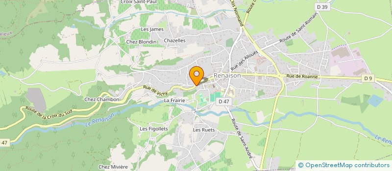 localisation de l'entreprise SOLIDARITE PARTAGE TOGO  RENAISON