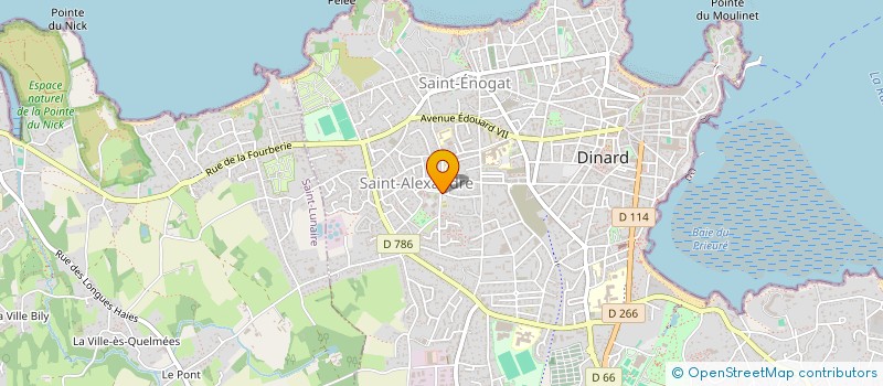 localisation de l'entreprise SOLIDARITE PAYS DE DINARD à DINARD