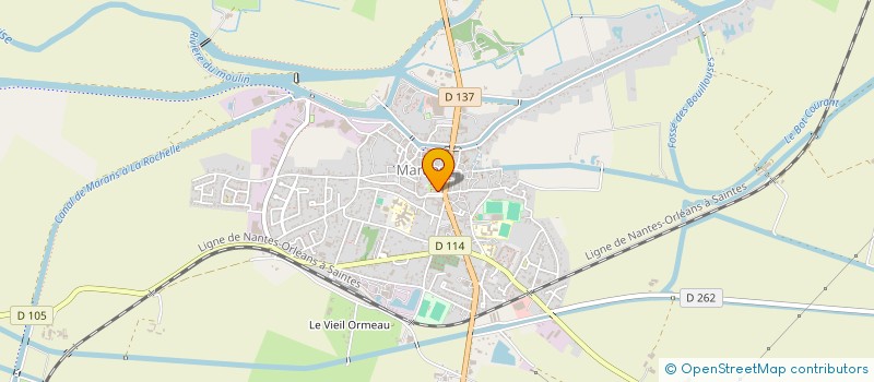 localisation de l'entreprise SOLIDARITE PAYS MARANDAIS  MARANS