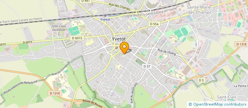 localisation de l'entreprise SOLIDARITE PAYSANS NORMANDIE à YVETOT