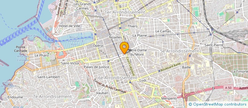 localisation de l'entreprise SOLIDARITE PHOCEENNE ET PROVENCALE à MARSEILLE