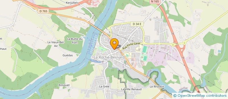 localisation de l'entreprise SOLIDARITE PHOENIX  LA ROCHE-BERNARD