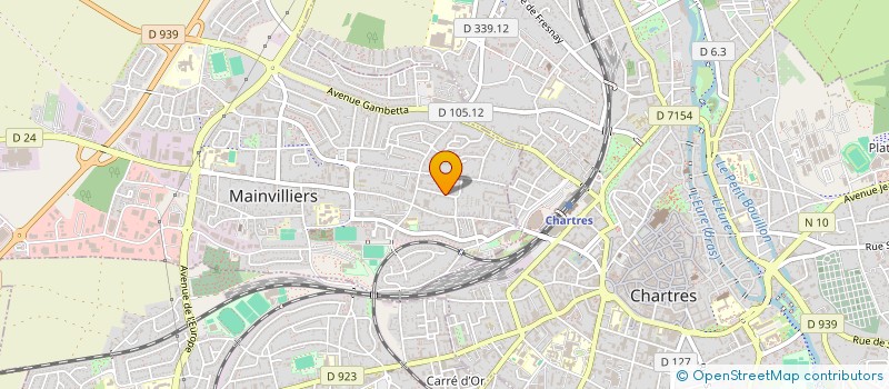localisation de l'entreprise SOLIDARITE POUR TOUS à MAINVILLIERS