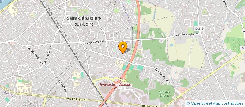 localisation de l'entreprise SOLIDARITE REDEYEF à SAINT-SEBASTIEN-SUR-LOIRE