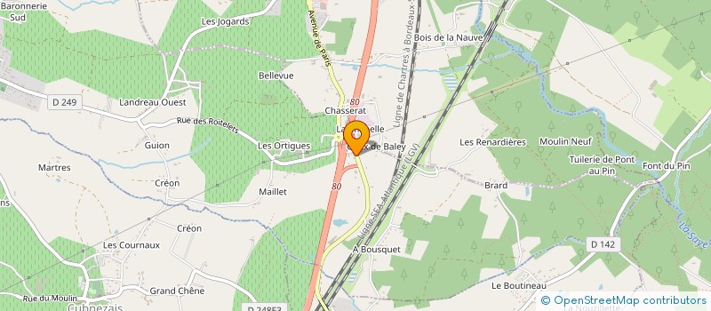 localisation de l'entreprise SOLIDARITE REFUGE  CEZAC