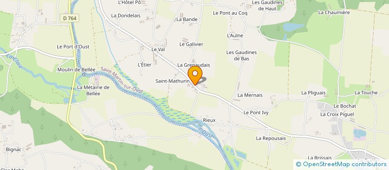 localisation de l'entreprise SOLIDARITE RURALE BURKINA FASO MORBIHAN  SAINT-MARTIN-SUR-OUST