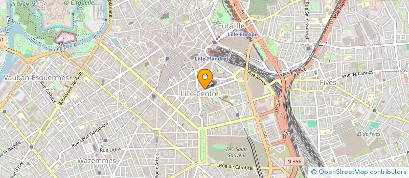 localisation de l'entreprise SOLIDARITE SANS FRONTIERES  LILLE