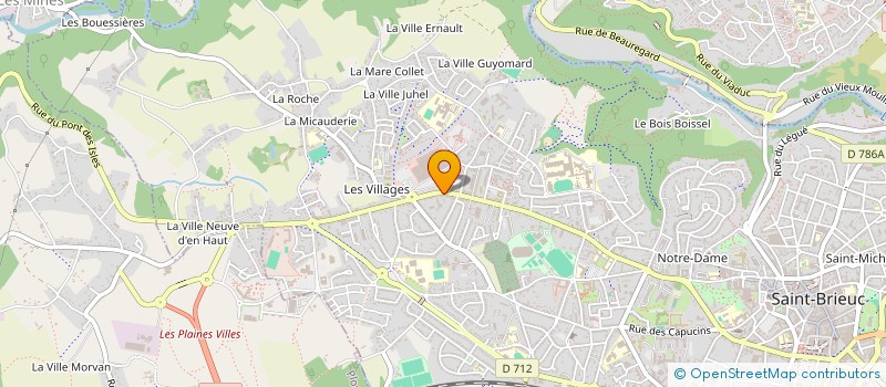 localisation de l'entreprise SOLIDARITE SANTE ARMOR à SAINT-BRIEUC